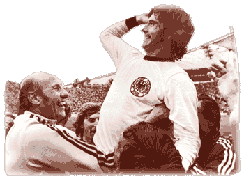 Helmut Schön und Gerd Müller